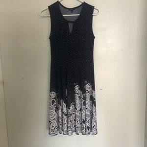 Navy Blue flows dress